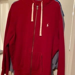 Red Ralph Lauren Polo Zip